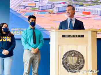 Governor Newsom Visits UC Merced, Highlights Equity Efforts of Future Medical School | California Governor - Office of Governor Gavin Newsom