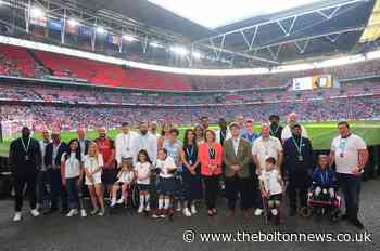 Bolton youth group is feted by England footballers for lockdown work - The Bolton News