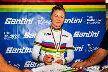 Assenede huldigt Lotte Kopecky: “Voor het eerst wereldkampioene uit onze gemeente”