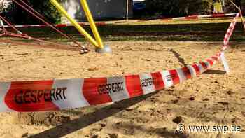 Verwüsteter Spielplatz: Gefährliche Scherben in Neu-Ulm: Eine Reinigungsfirma aus Stuttgart muss anrücken - SWP