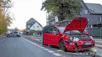 Siegen-Geisweid: Fünf Verletzte bei Kollision beim Überholen - Westfalenpost
