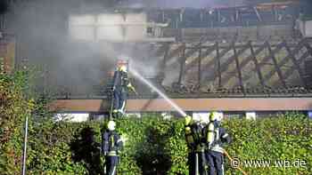 Siegen: Großbrand am Gemeindehaus auf dem Fischbacherberg - Westfalenpost