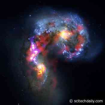 Antennae Galaxies Collision: ALMA Observatory Celebrates 10 Years of Science