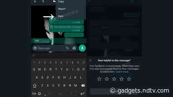 WhatsApp Business Accounts Getting New Message Rating Feature, Beta Testing Begins