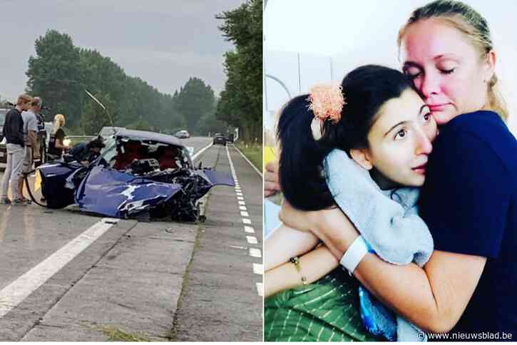 Twee maanden na zware crash met Maserati waarbij vriend Timo omkwam, herstelt Nicky (39) thuis: “Ik heb keihard gevochten om er terug te zijn voor mijn dochter”