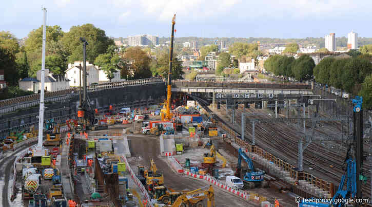 Inside HS2’s huge Euston construction site