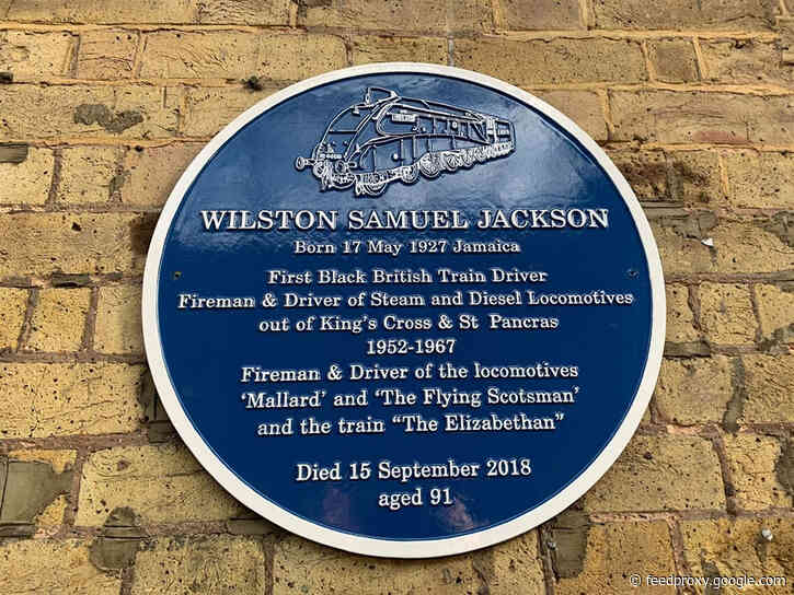 King’s Cross station plaque commemorates Britain’s first black train driver