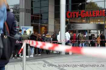 Übung: Augsburger Citygalerie am Dienstagvormittag evakuiert