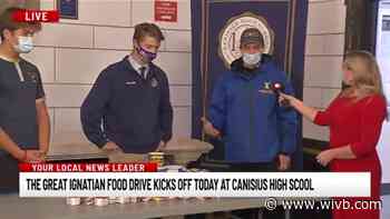 Canisius High School kicks off annual food drive