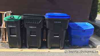 County of Simcoe to discuss offering sizing swap for new garbage bins