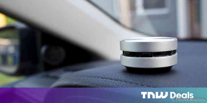 This bone-conduction speaker is five times more powerful than a smartphone speaker. And it’s only $26.95