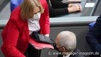 Bundestag: Wolfgang Schäuble geht, Bärbel Bas kommt