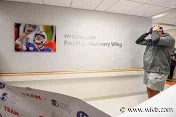 Josh Allen: 'So indebted to this great community' after hospital wing named for his grandmother opens at Oishei