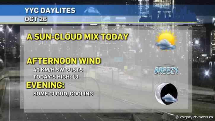 4 to 6 cm of snow to fall on Calgary this Friday?