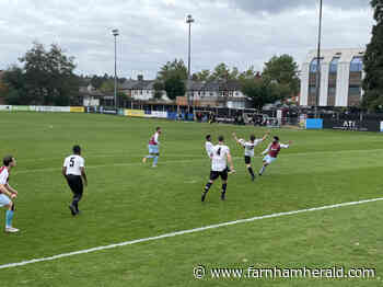 Manager Colin Millard rues Farnham Town's inconsistent displays as they slip to league defeat - Farnham Herald