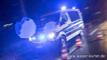 Schwerer Unfall auf der Flucht: Auto überschlägt sich bei Lilienthal - WESER-KURIER - WESER-KURIER