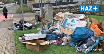 Hemmingen: Illegal Müll an Göttinger Straße Klapperweg Arnum entsorgt - Hannoversche Allgemeine