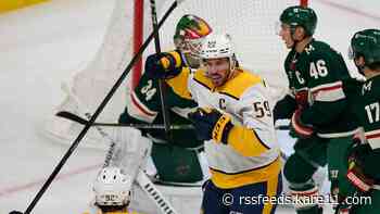 Preds wreck Wild's perfect record with 5-2 drubbing