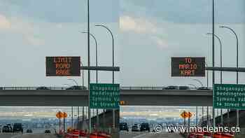 One intern’s idea to curb road rage in Calgary—with humour - Maclean's