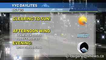 Calgary weather for Monday, Oct. 25 | CTV News - CTV News Calgary