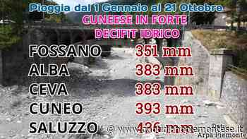 Crisi idrica, Cuneo è stata la provincia del Piemonte meno piovosa nel 2021 - Quotidiano Piemontese