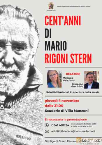 Lecco, la città celebra i "Cent’anni di Mario Rigoni Stern" - La Milano