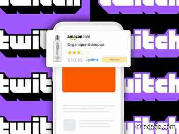 Amazon puts display ads into Twitch livestreams