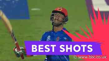 T20 World Cup - Afghanistan v Scotland: Najibullah Zadran hits brilliant 59 runs off 34 balls