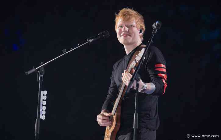 Watch Ed Sheeran perform new track ‘Overpass Graffiti’ on NPR’s Tiny Desk