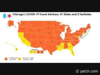 More States Dropped From Chicago Coronavirus Travel Advisory List - Patch.com