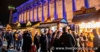 Christmas market returns to city centre with festive food, drinks, shopping and rides - Liverpool Echo