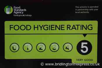 Two establishments in Bridlington area earn 5 Hygiene Rating from Food Standards Agency - Bridlington Free Press