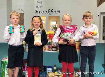Caring Liphook pupils do their bit for a local food bank - In Your Area