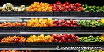 UK Supermarkets Stock Empty Shelves with Cardboard Food - Food & Wine