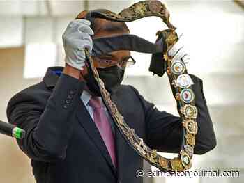 'We are ready to roll up our sleeves:' Amarjeet Sohi calls for strategy to address racism in Edmonton moments after being sworn in as city's first South Asian mayor