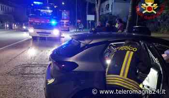 FORLI': Scontro con incendio tra un'auto e un carro attrezzi, ferita giovane guidatrice - Teleromagna24