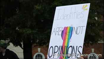 Students at Christopher Newport University protest controversial tweet by university employee