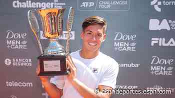 Báez, campeón en Buenos Aires, se acerca a las Next-Gen Finals de Milán - ESPN Deportes
