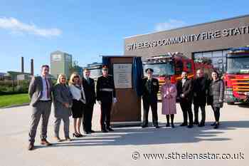 St Helens Community Fire Station officially opened - St Helens Star