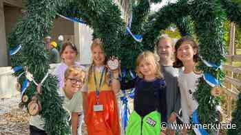 Munich International School in Starnberg: Rohbau der Turnhalle fertig - auch dank Spenden in Millionenhöre - Merkur.de