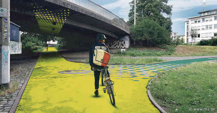 Mannheim:  Bunte Wege und mehr Licht für die Kurt-Schumacher-Brücke