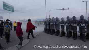 Demonstrators, police clash in Ecuador - Gloucester Advocate