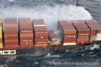 UPDATE: Container ship still smouldering as storm hampers firefighting efforts – Vanderhoof Omineca Express - Omineca Express