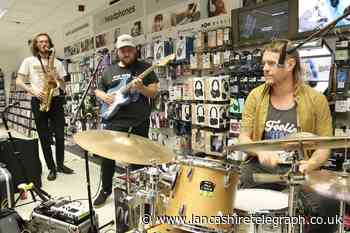 Burnley's Design Rewind play HMV as 'live and local' gigs restart