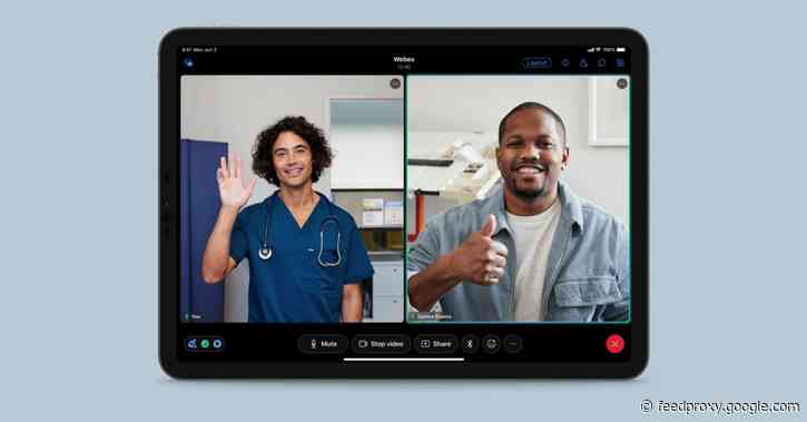 Cisco introduces all-new Webex app for iPad with PiP, Center Stage support, more
