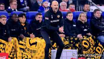 "Nicht auf eins festlegen": Dresden hat Pokalspiel und brisantes Ligaduell vor der Brust - kicker