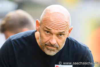 Dynamo Dresden: Was Trainer Alexander Schmidt zum Standard-Problem sagt - Sächsische.de