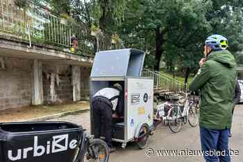 Brusselse Keukens brengen maaltijden voortaan met de fiets aan huis