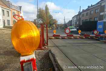 Werken aan tramsporen duren nog tot begin 2022
