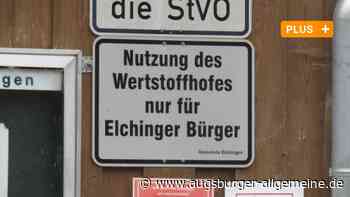 Was tun gegen die Überlastung des Elchinger Wertstoffhofs?